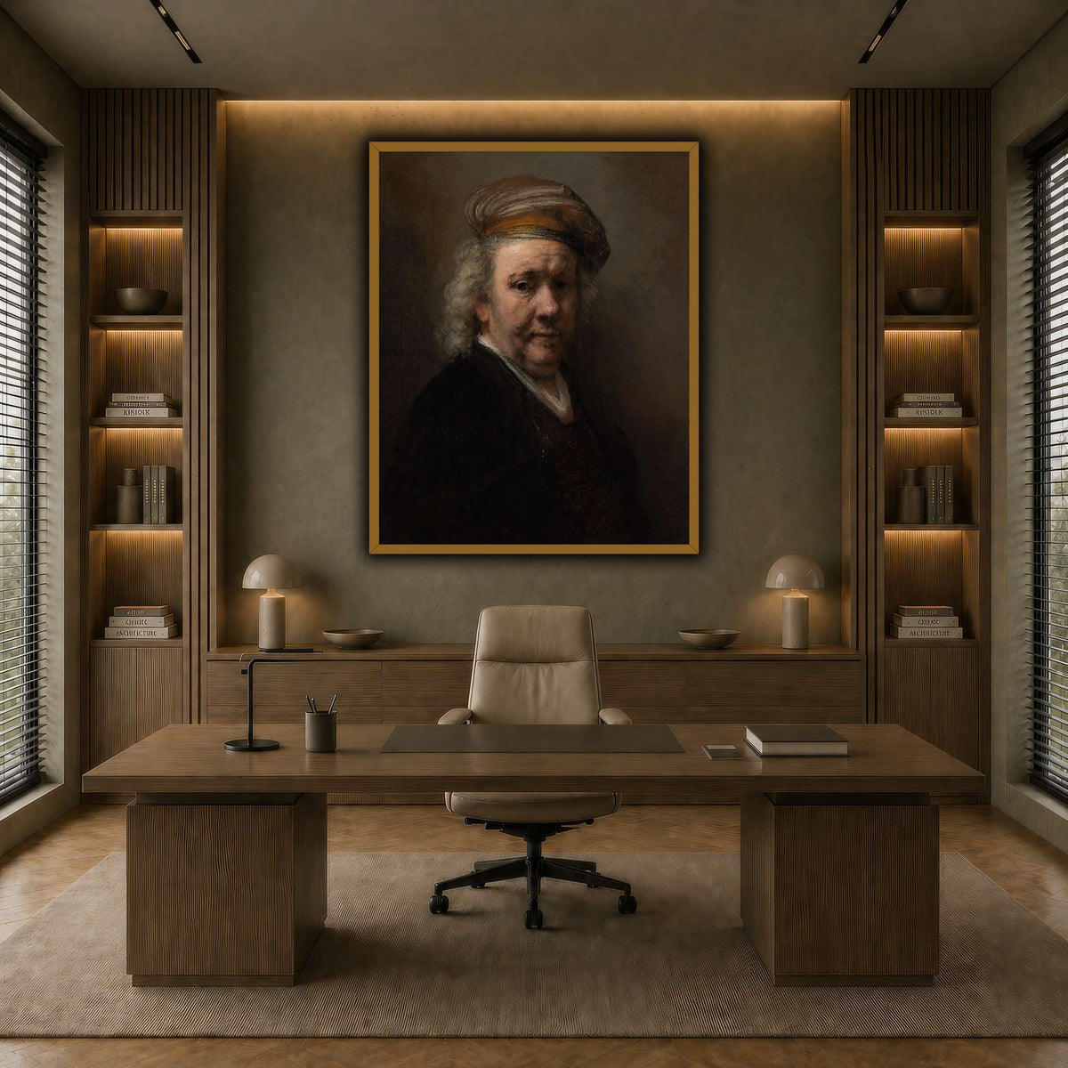 3_Rembrandt-van-Rijn earth-office
