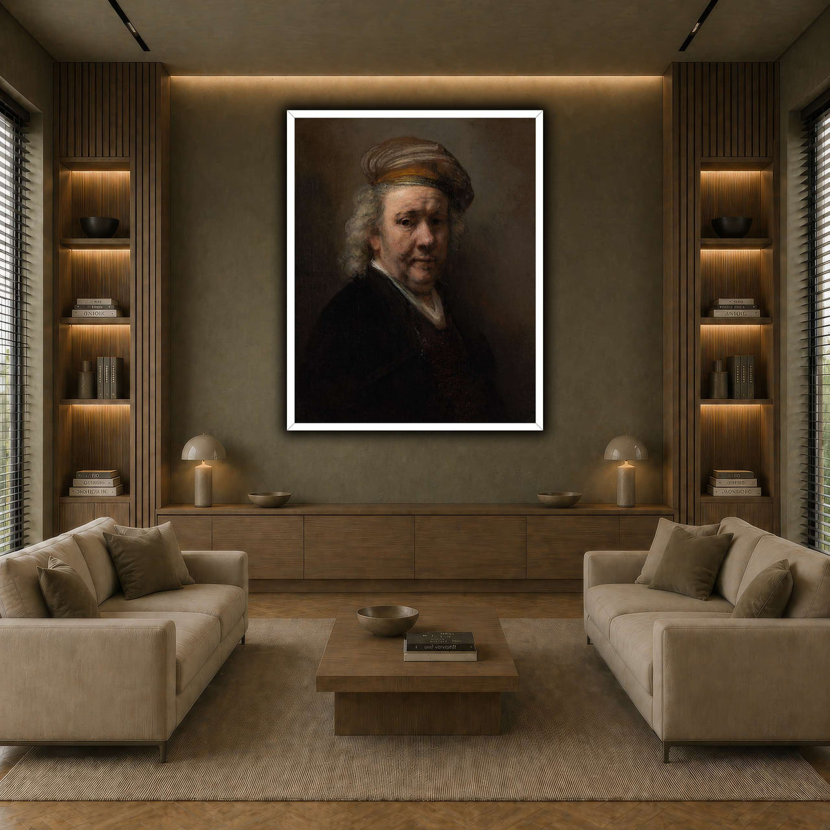 3_Rembrandt-van-Rijn earth-living room