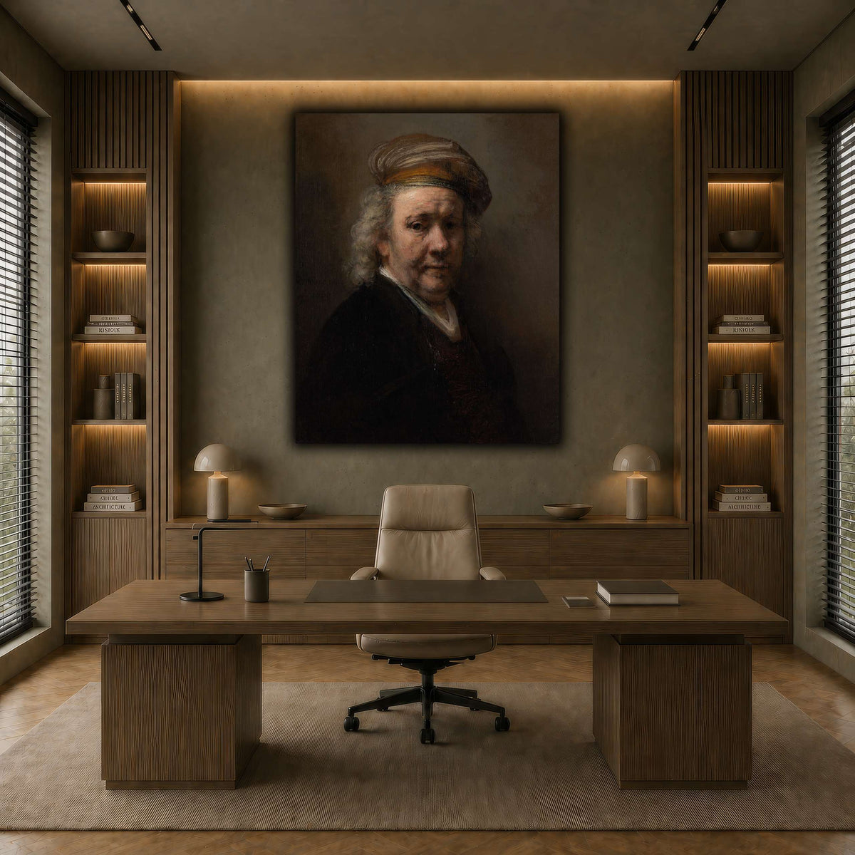 3_Rembrandt-van-Rijn earth-office