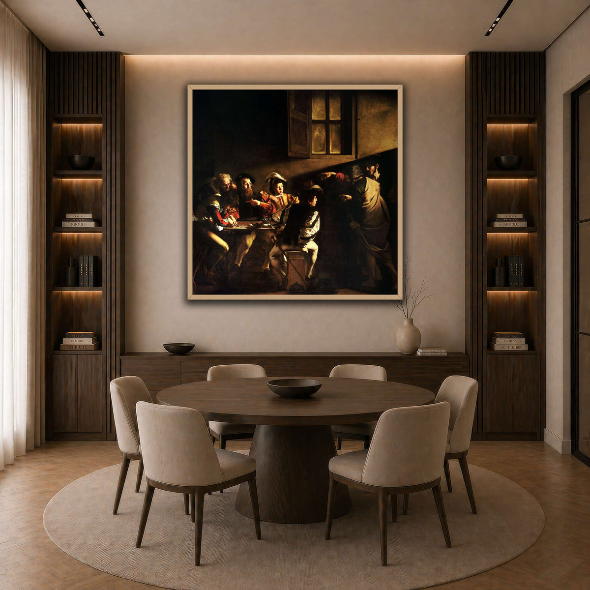 40 dark neutral-dining room
