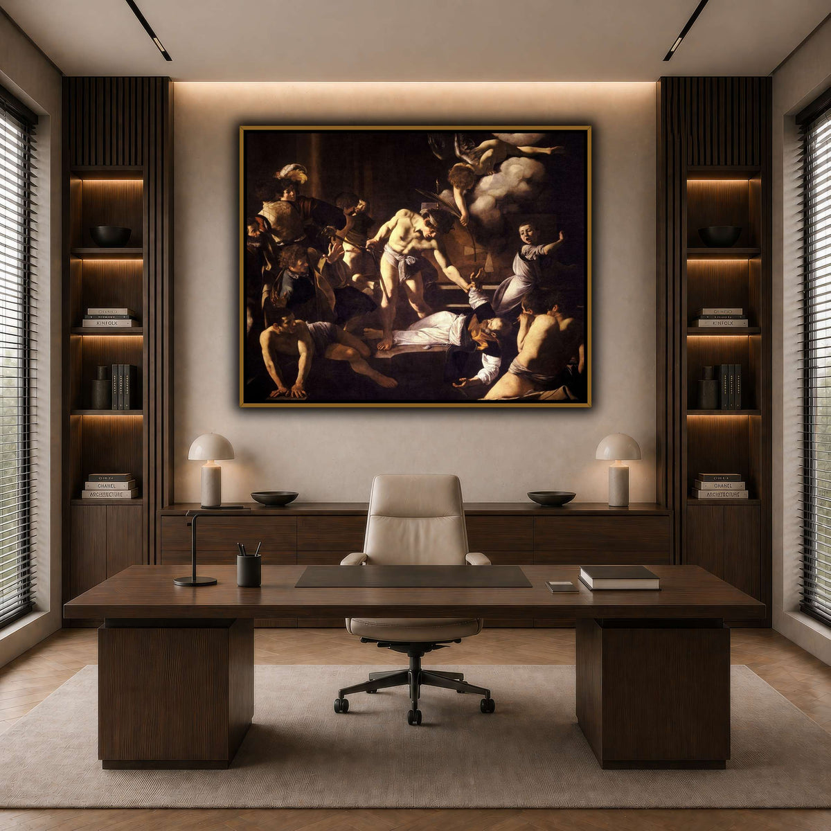 46 dark neutral-office