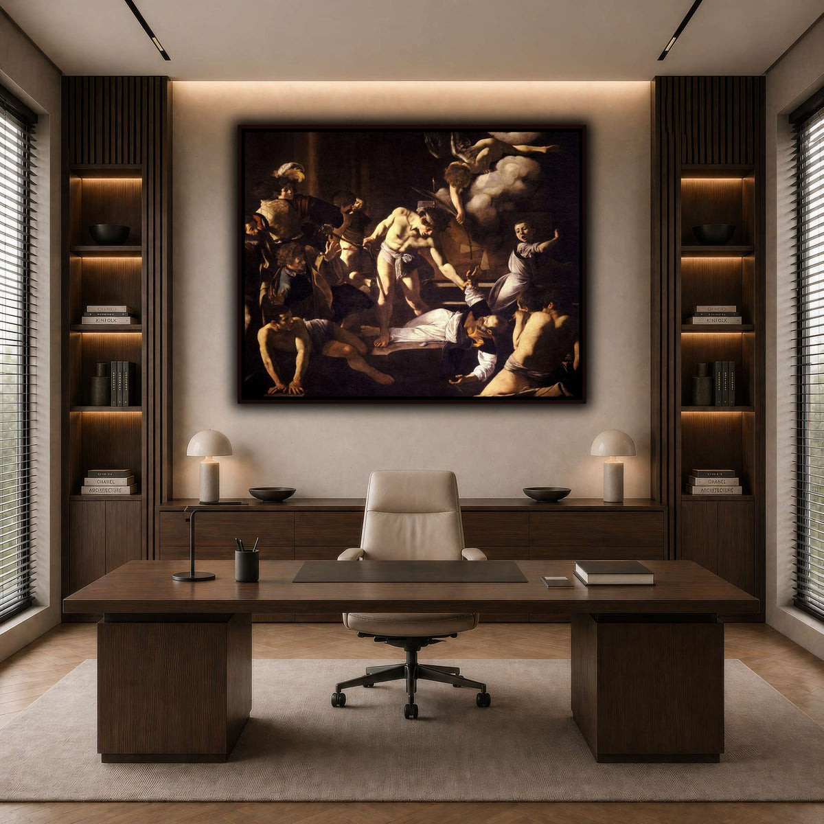 46 dark neutral-office