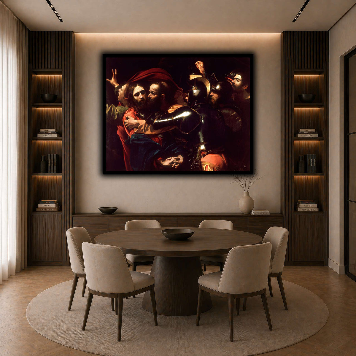 48 dark neutral-dining room