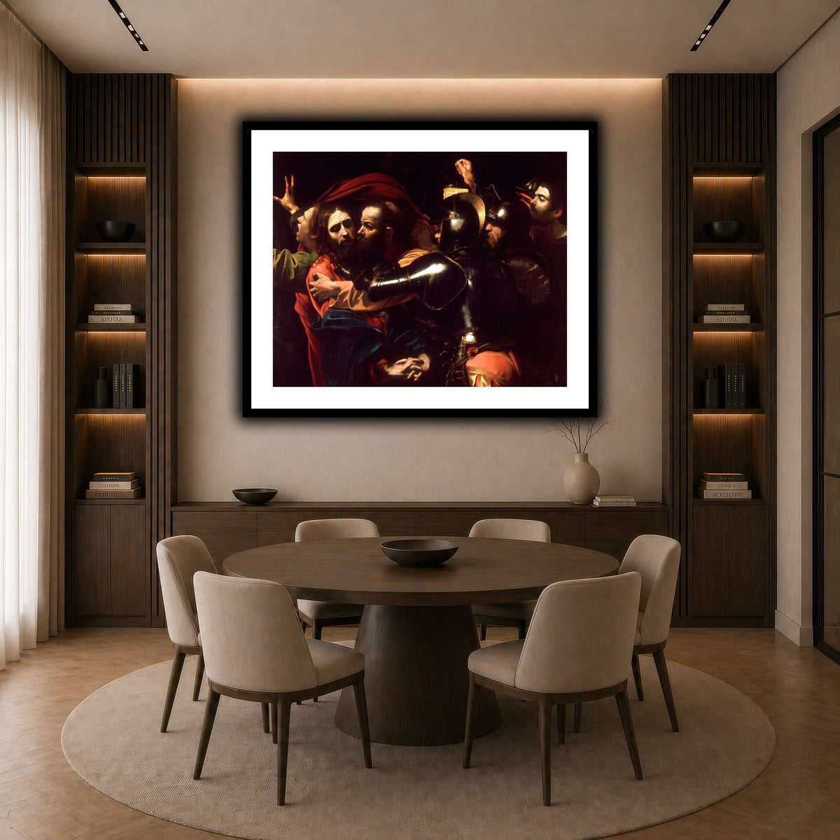 48 dark neutral-dining room