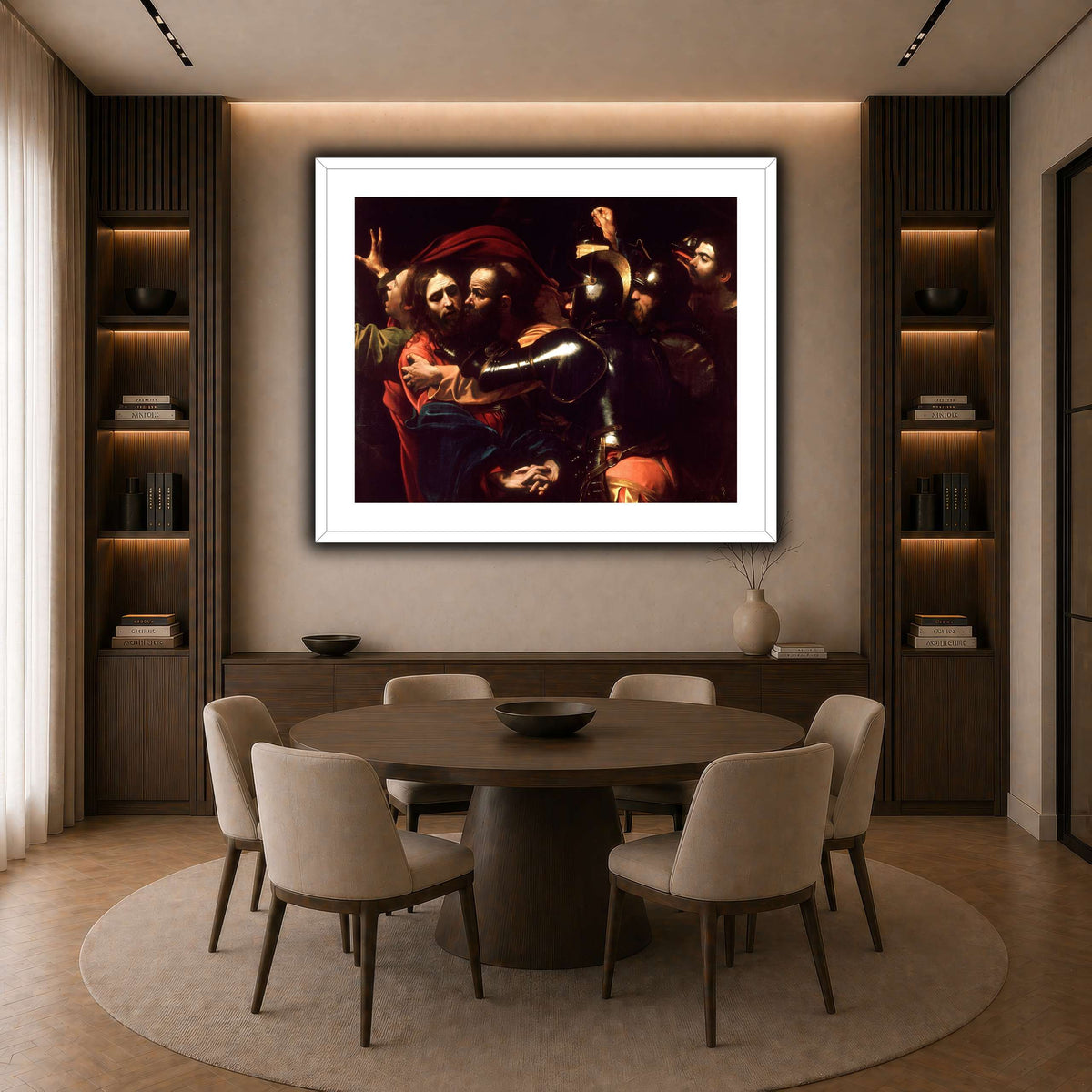 48 dark neutral-dining room