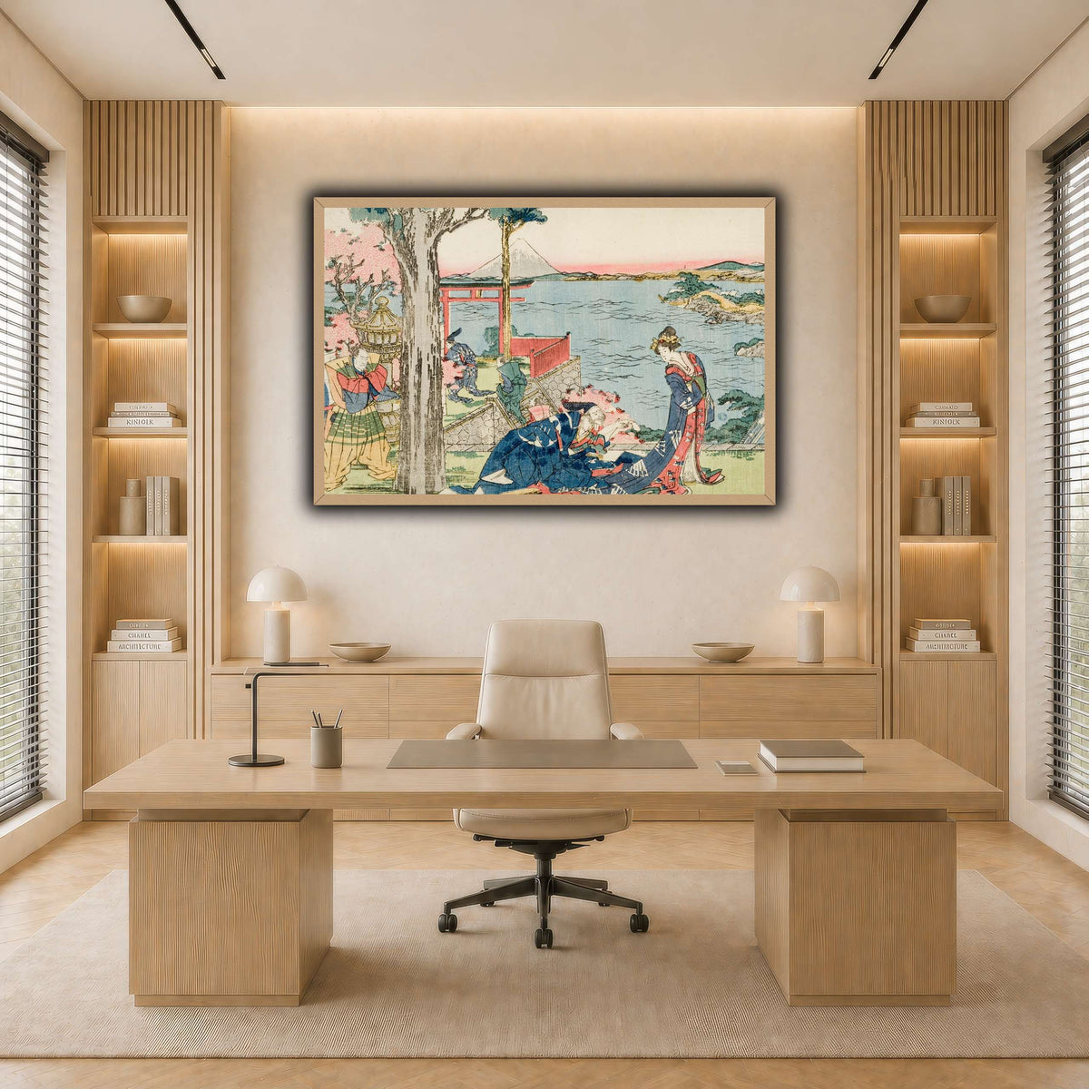 4_Katsushika Hokusai  light neutral-office
