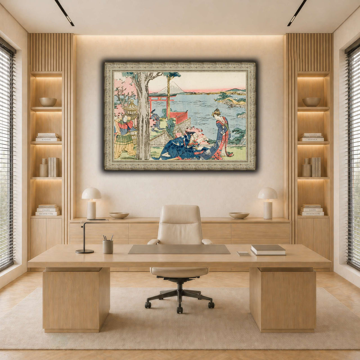 4_Katsushika Hokusai  light neutral-office