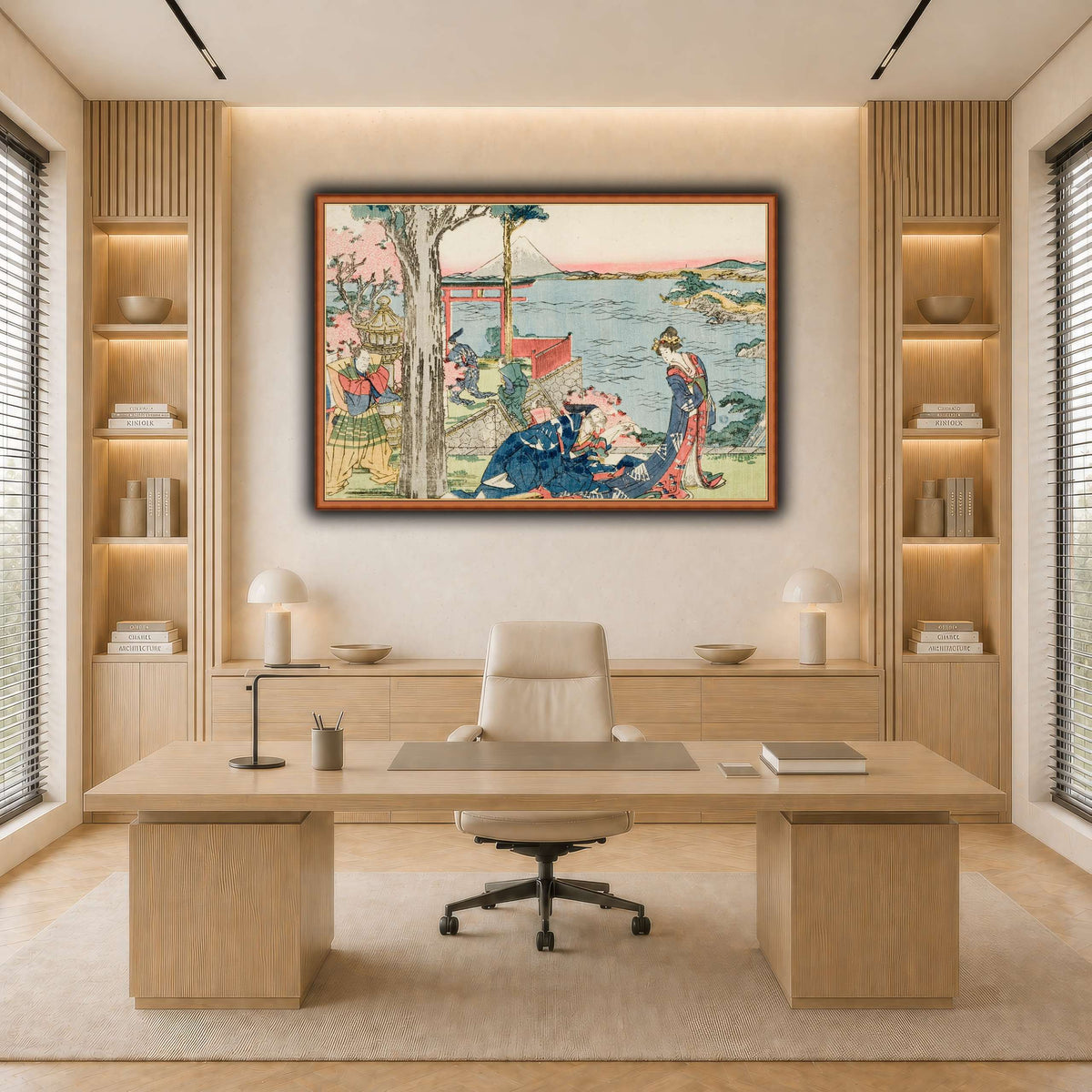 4_Katsushika Hokusai  light neutral-office