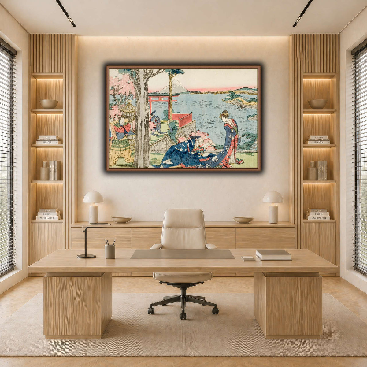 4_Katsushika Hokusai  light neutral-office