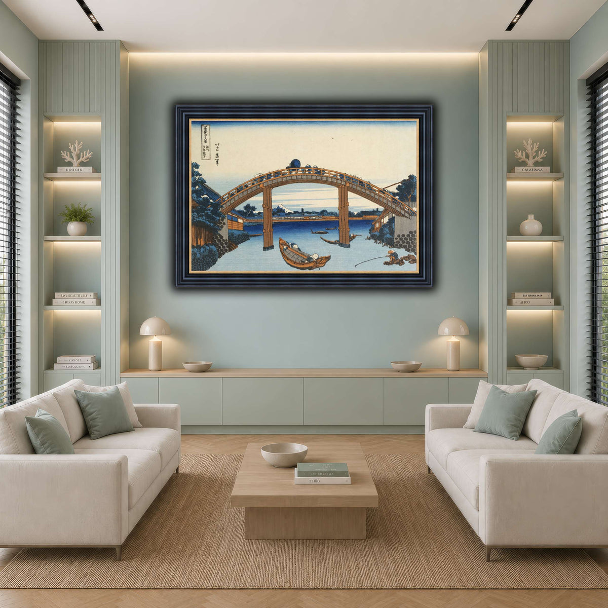 5_Katsushika Hokusai  cool-living room