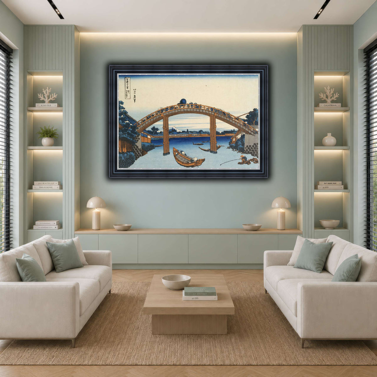 5_Katsushika Hokusai  cool-living room
