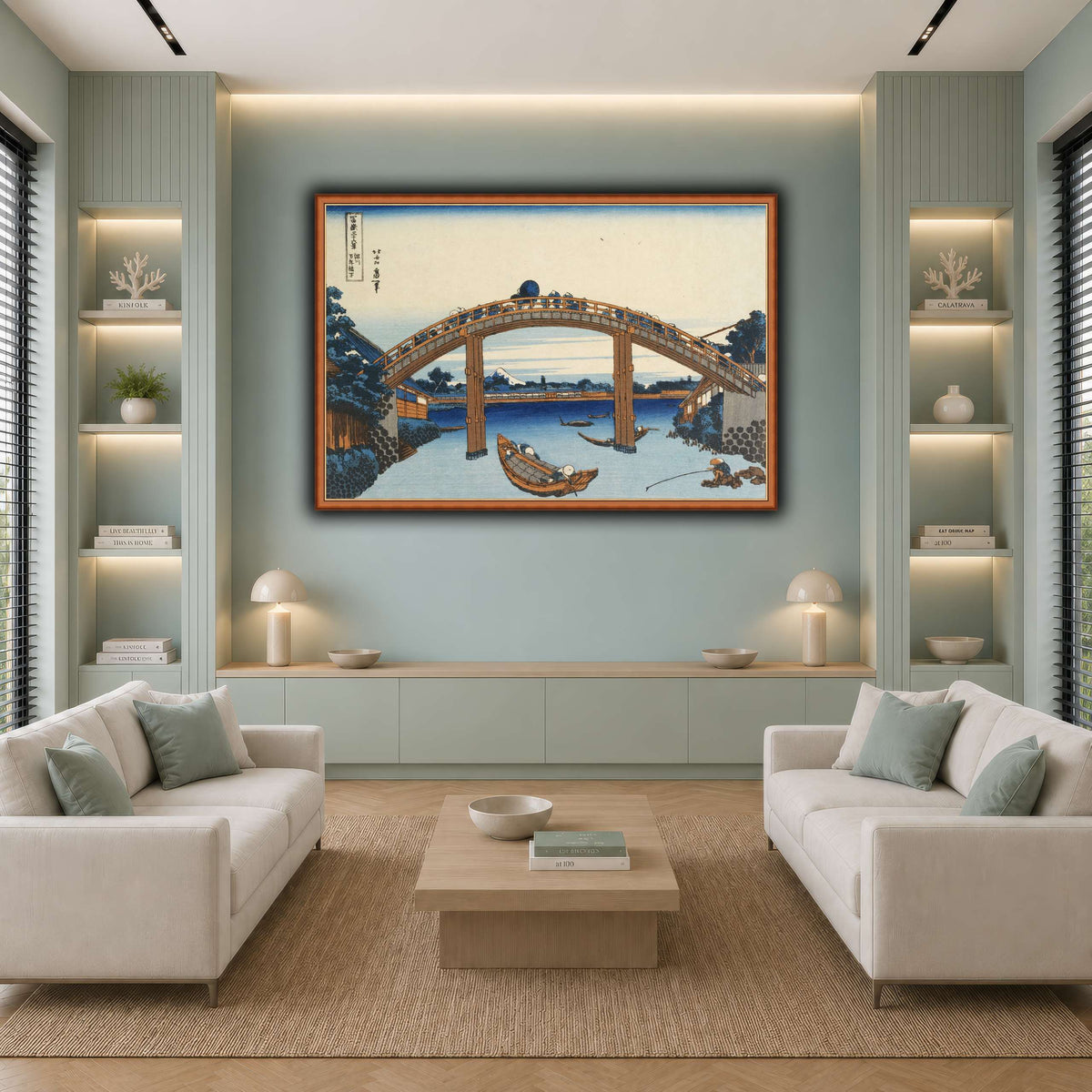 5_Katsushika Hokusai  cool-living room