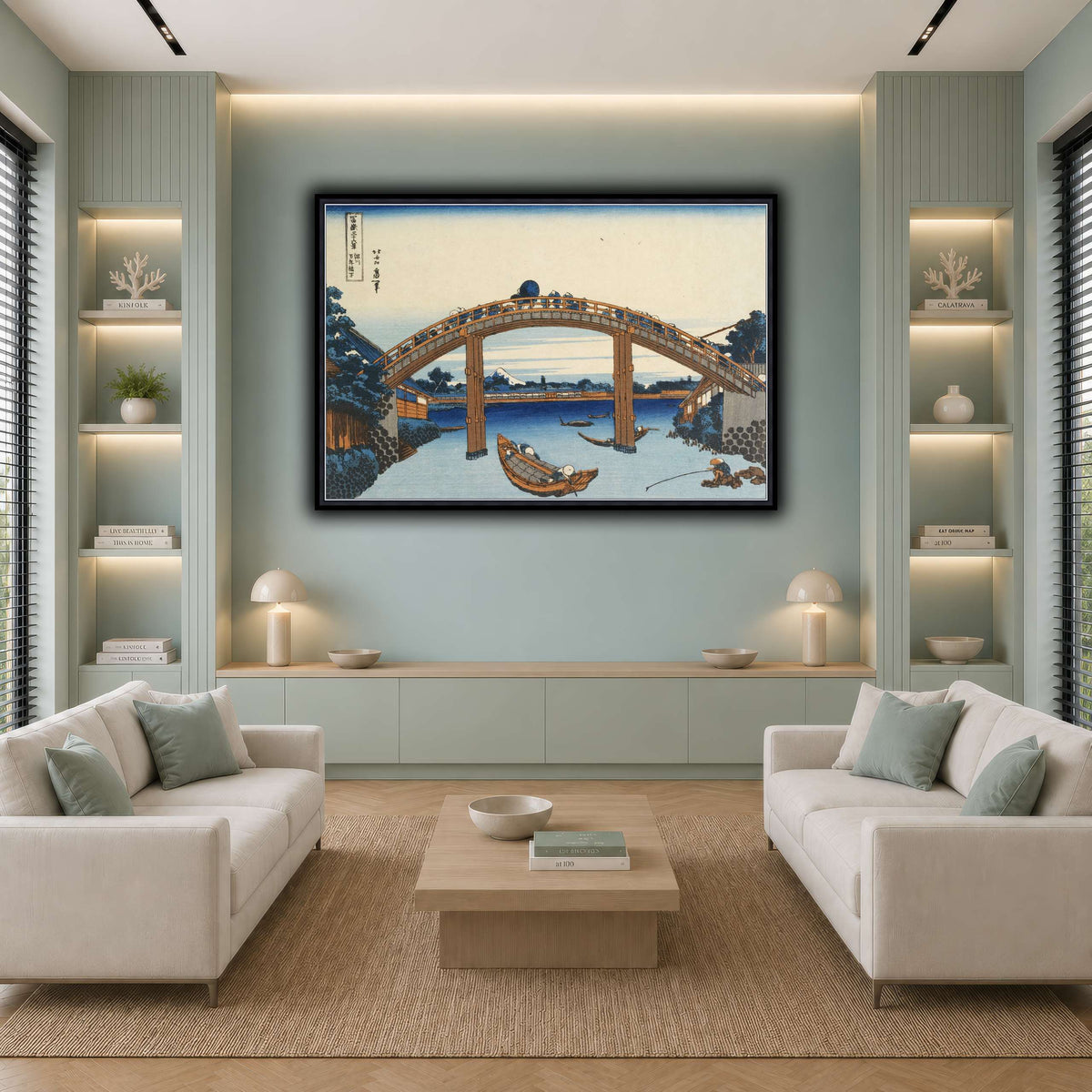 5_Katsushika Hokusai  cool-living room