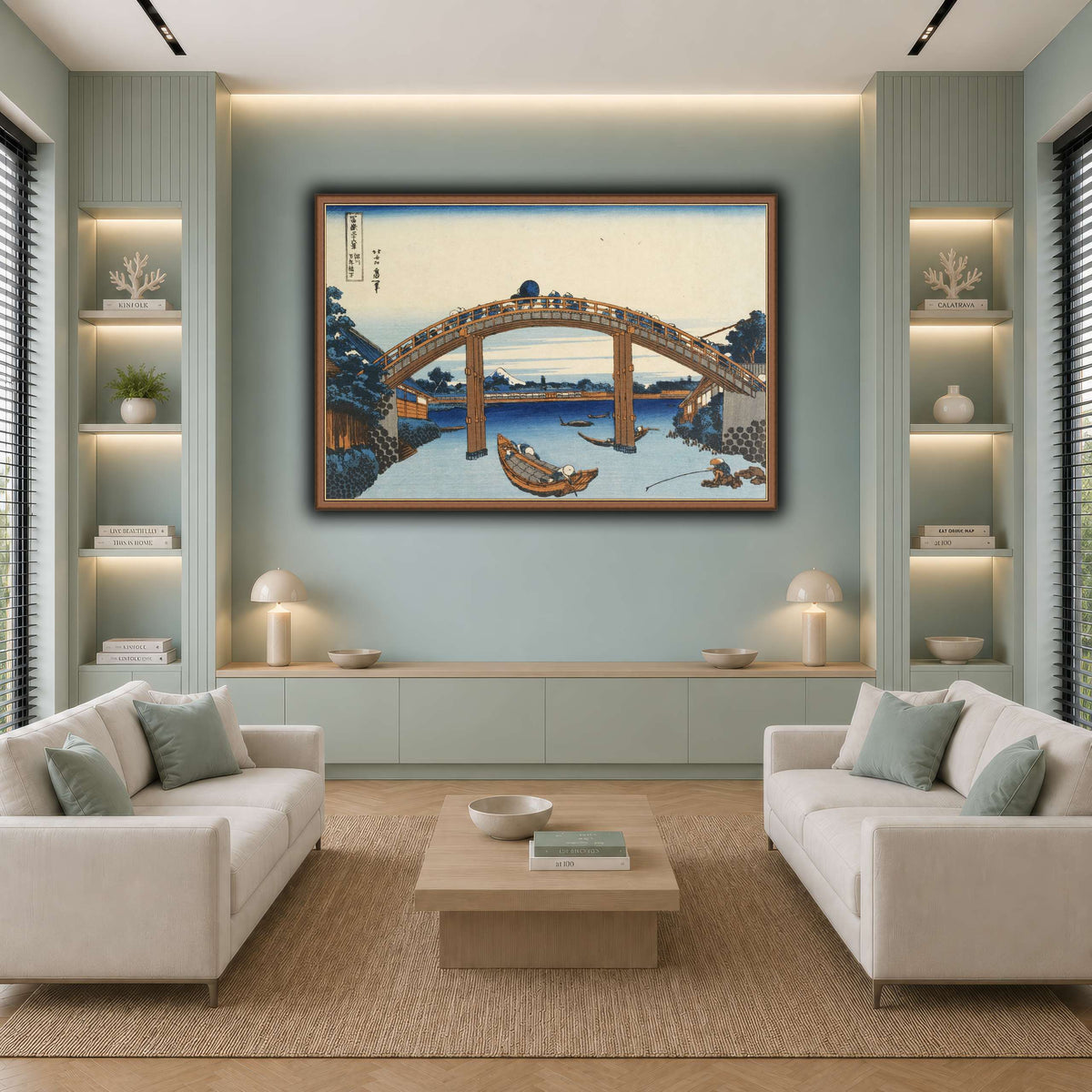 5_Katsushika Hokusai  cool-living room