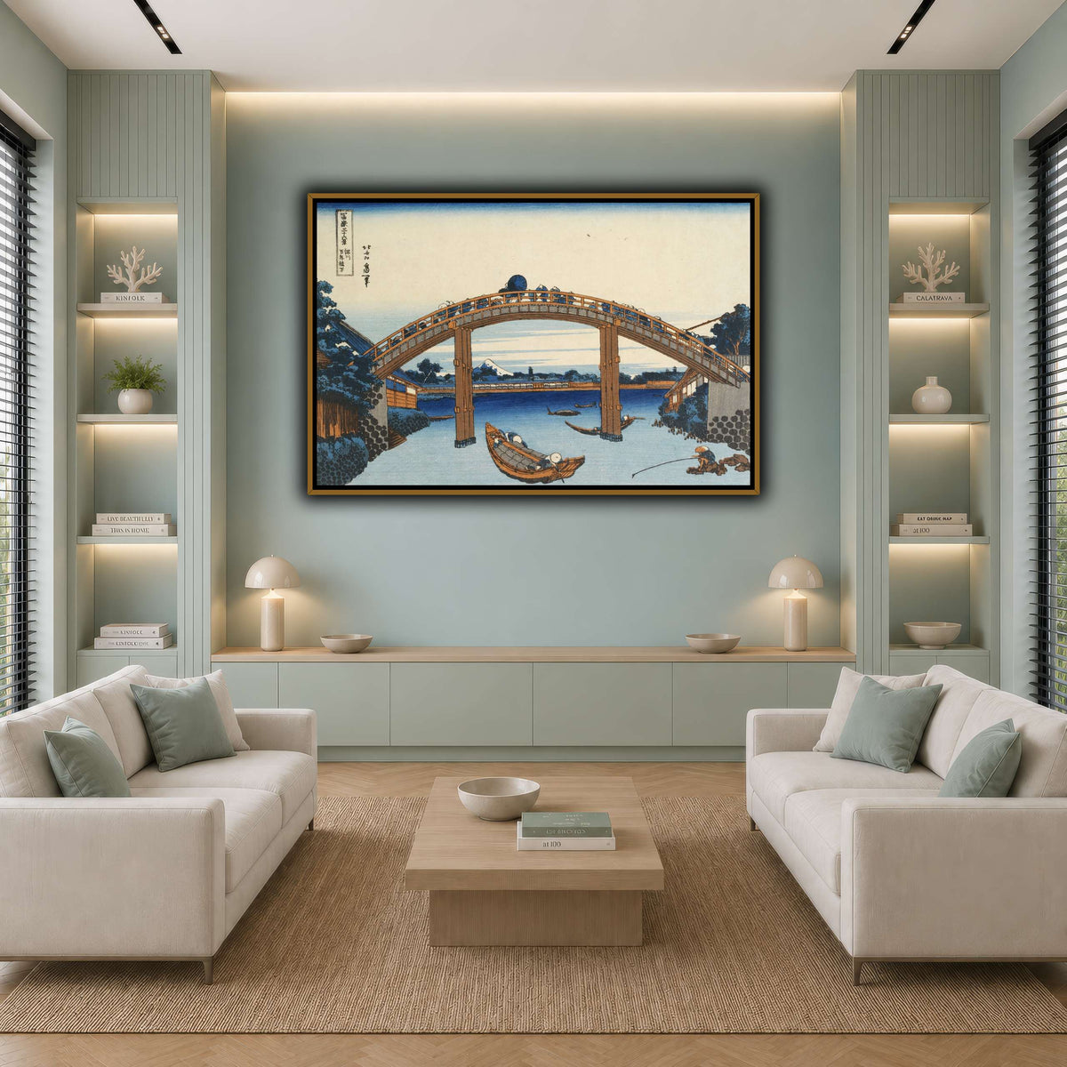 5_Katsushika Hokusai  cool-living room