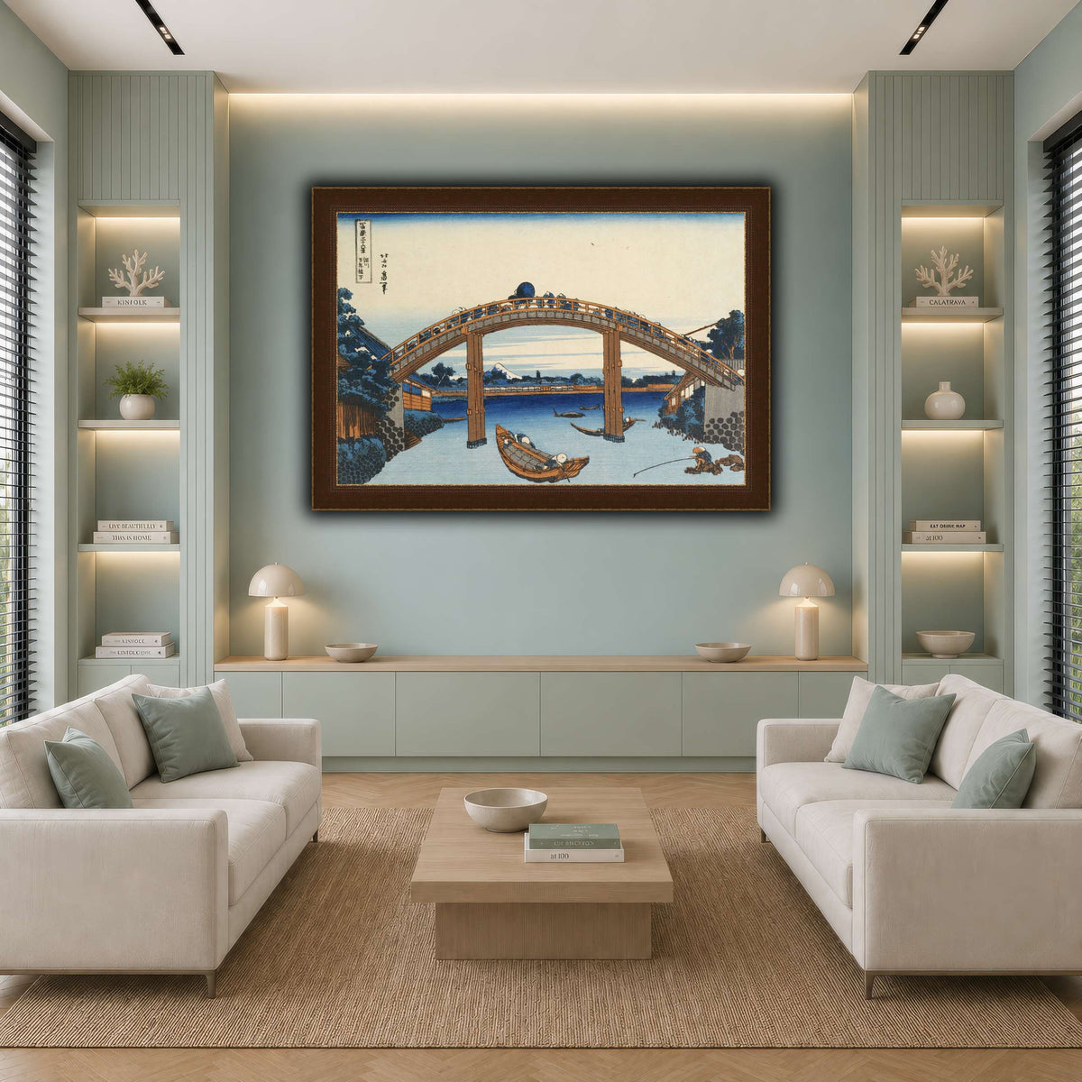 5_Katsushika Hokusai  cool-living room