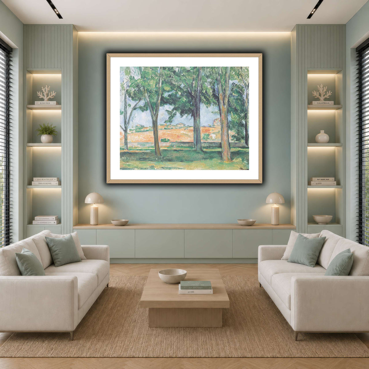 5_Paul_Cezanne cool-living room