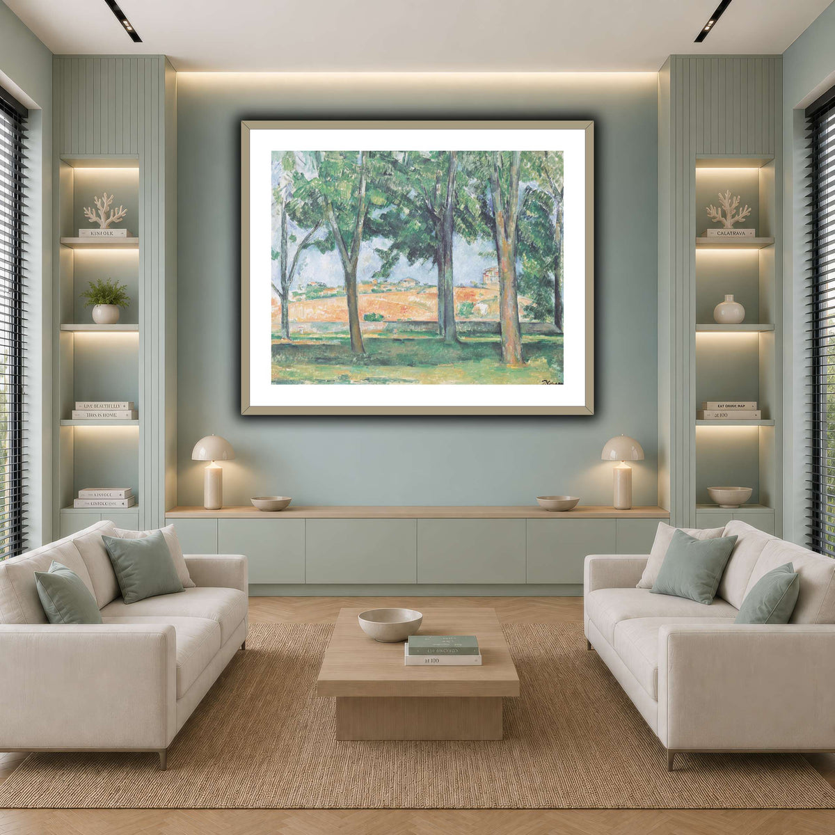 5_Paul_Cezanne cool-living room