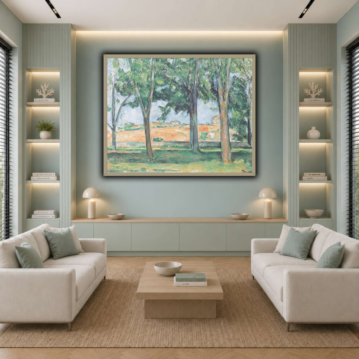 5_Paul_Cezanne cool-living room