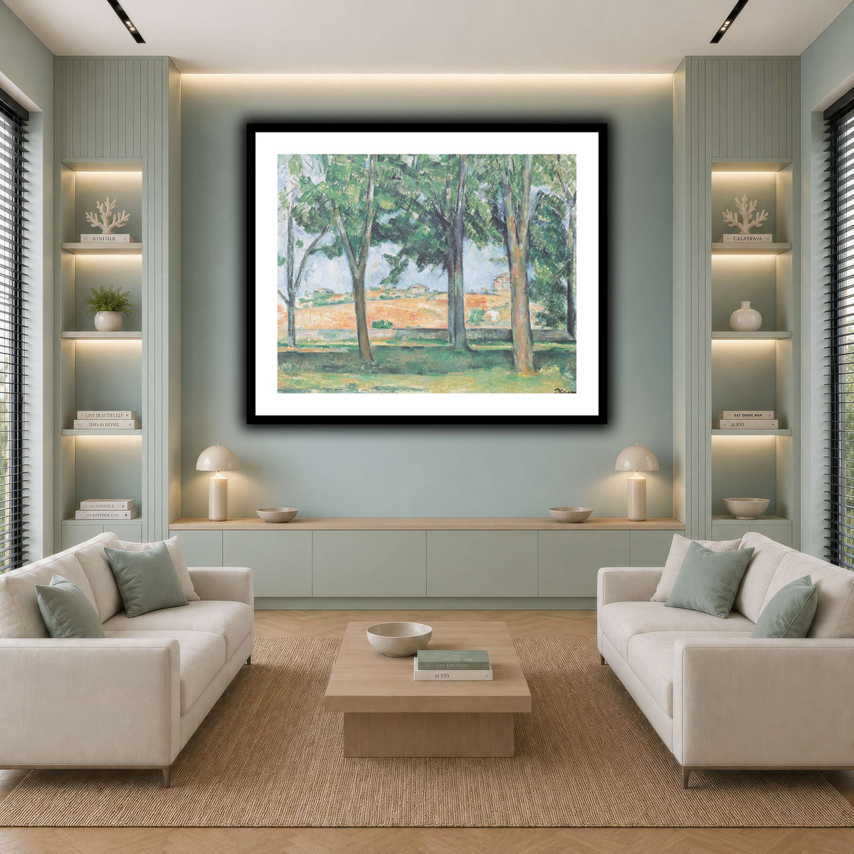 5_Paul_Cezanne cool-living room
