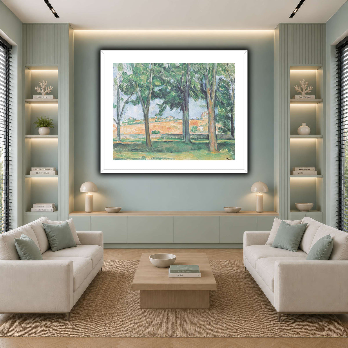 5_Paul_Cezanne cool-living room