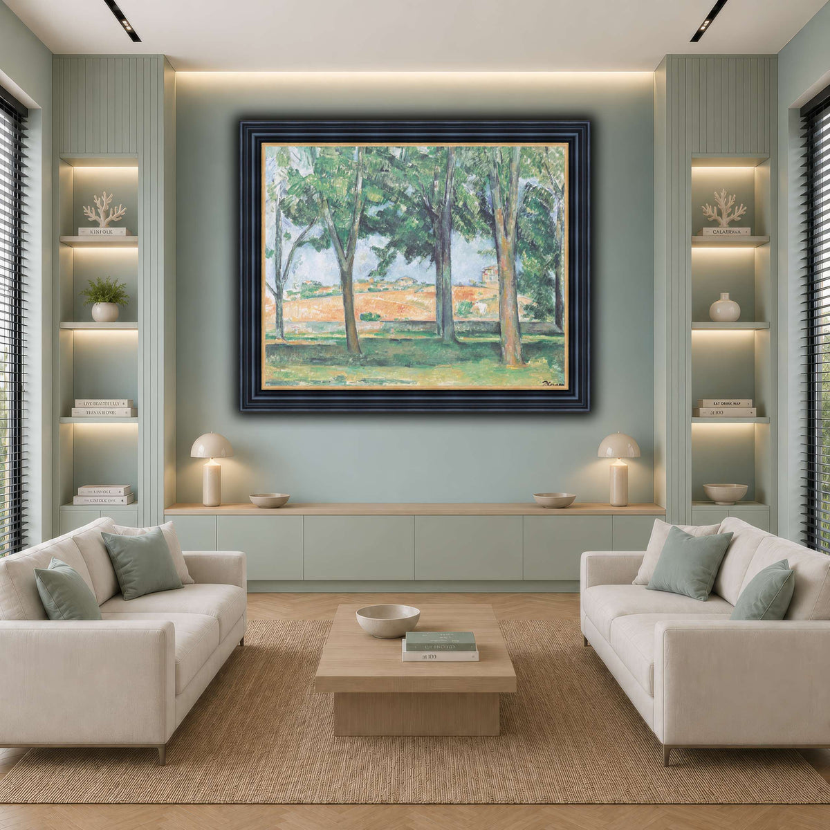 5_Paul_Cezanne cool-living room