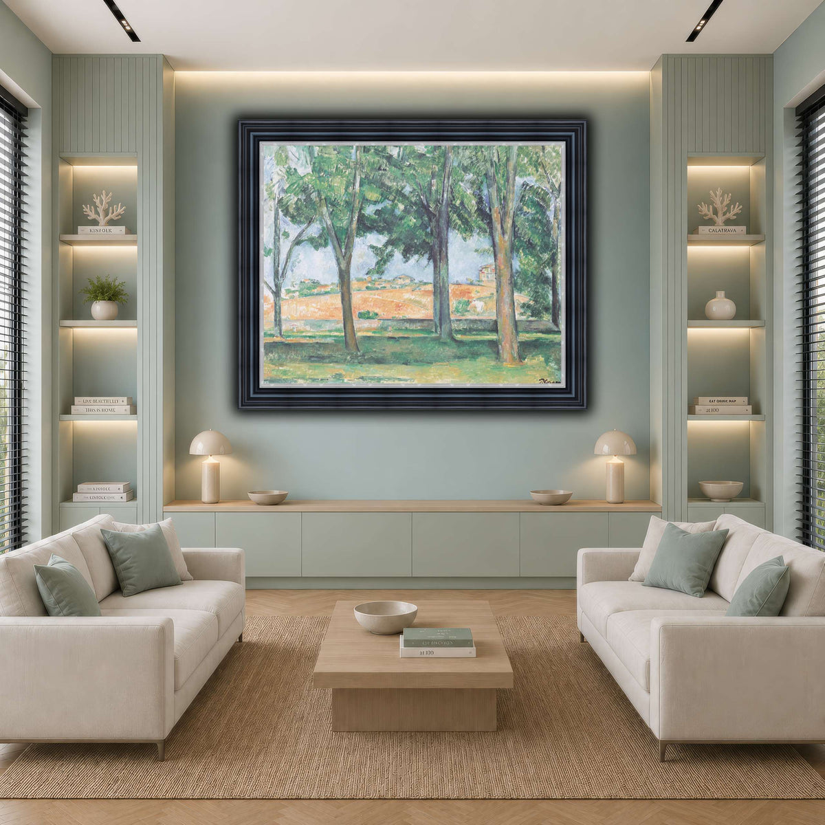 5_Paul_Cezanne cool-living room