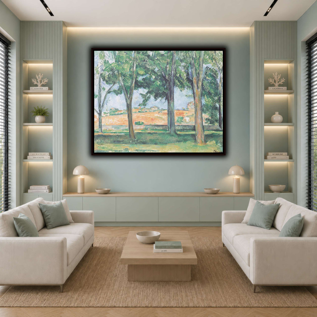 5_Paul_Cezanne cool-living room