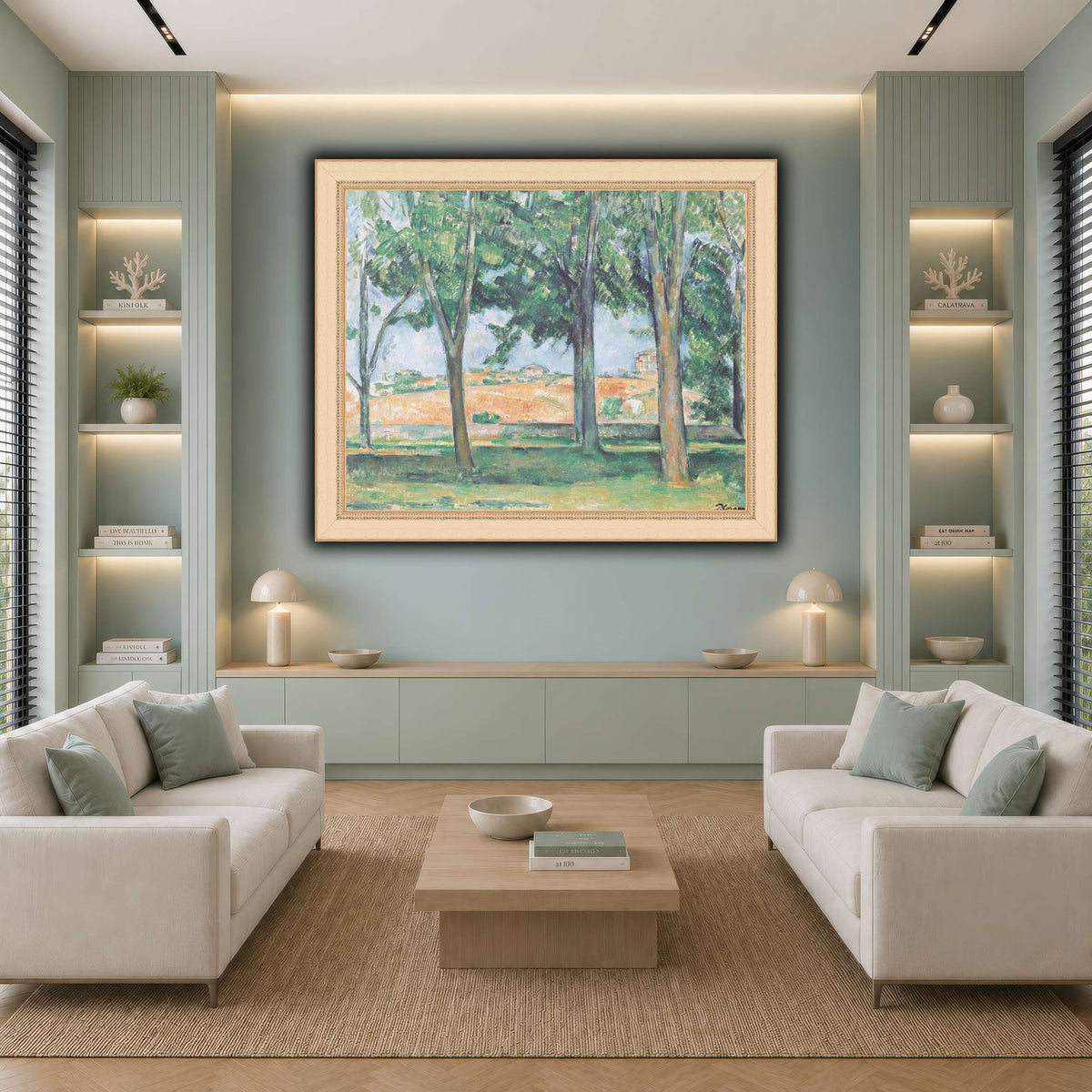 5_Paul_Cezanne cool-living room