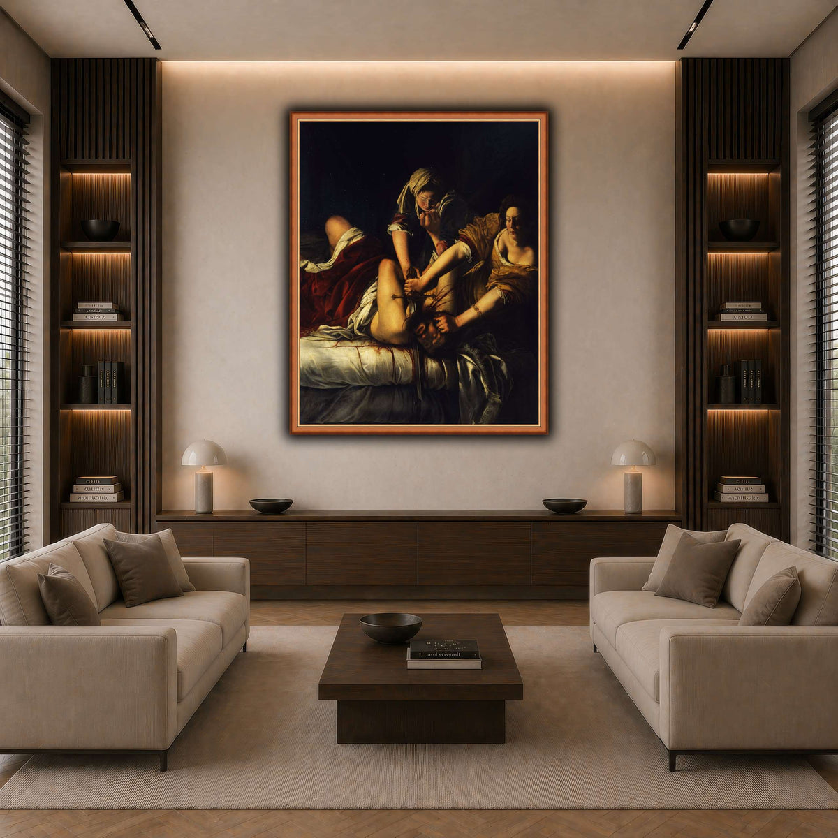 5 dark neutral-living room