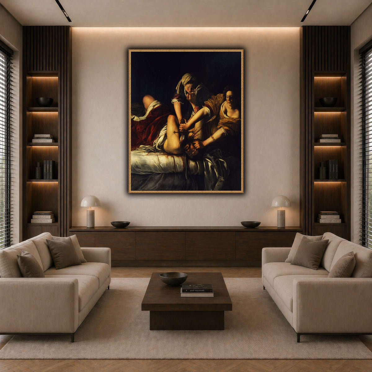 5 dark neutral-living room