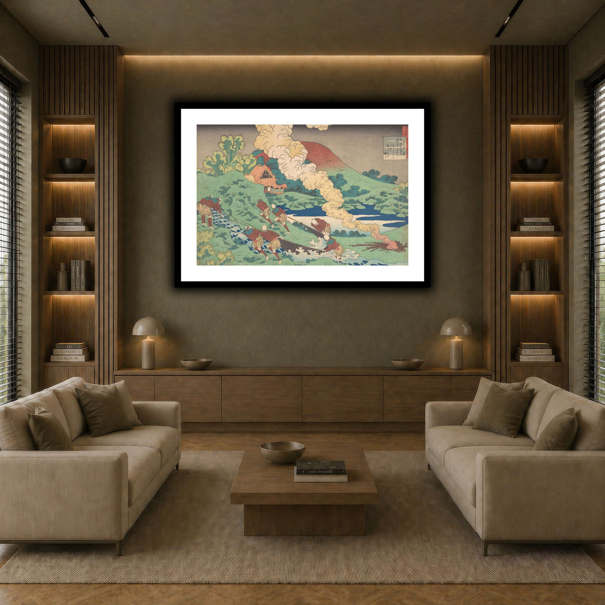 6_Katsushika Hokusai  earth-living room