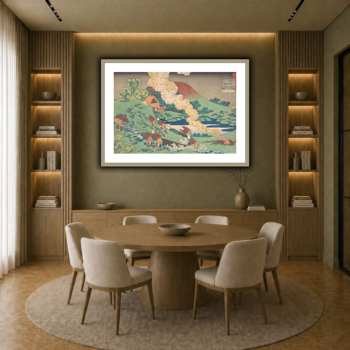 6_Katsushika Hokusai  earth-dining room
