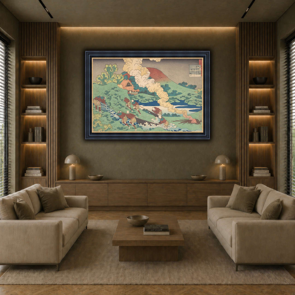 6_Katsushika Hokusai  earth-living room