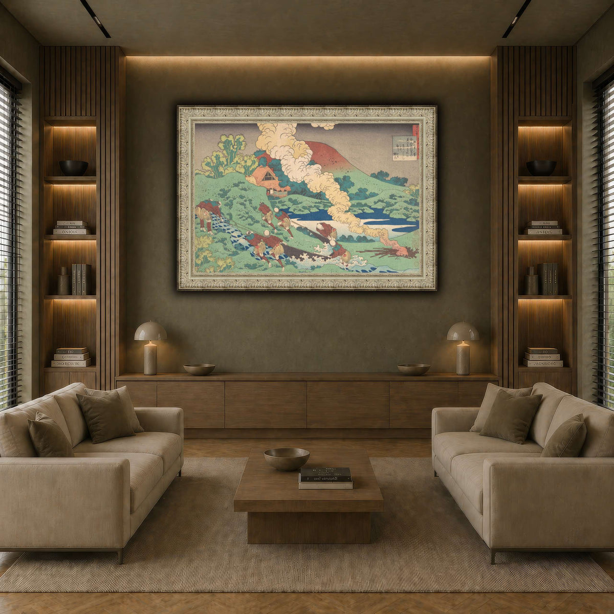 6_Katsushika Hokusai  earth-living room
