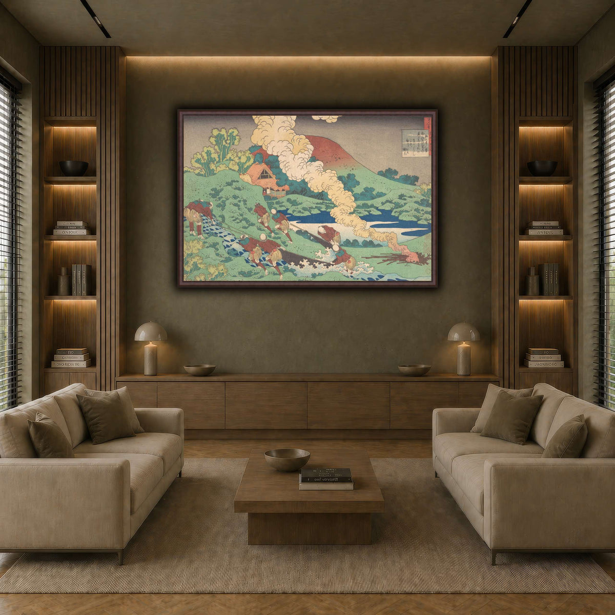 6_Katsushika Hokusai  earth-living room