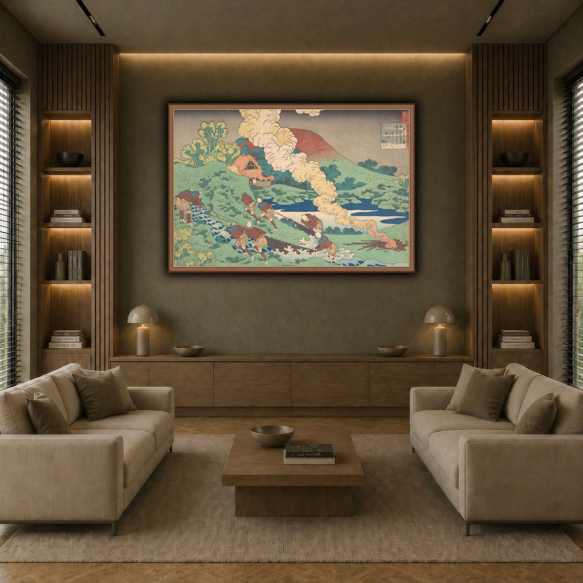 6_Katsushika Hokusai  earth-living room