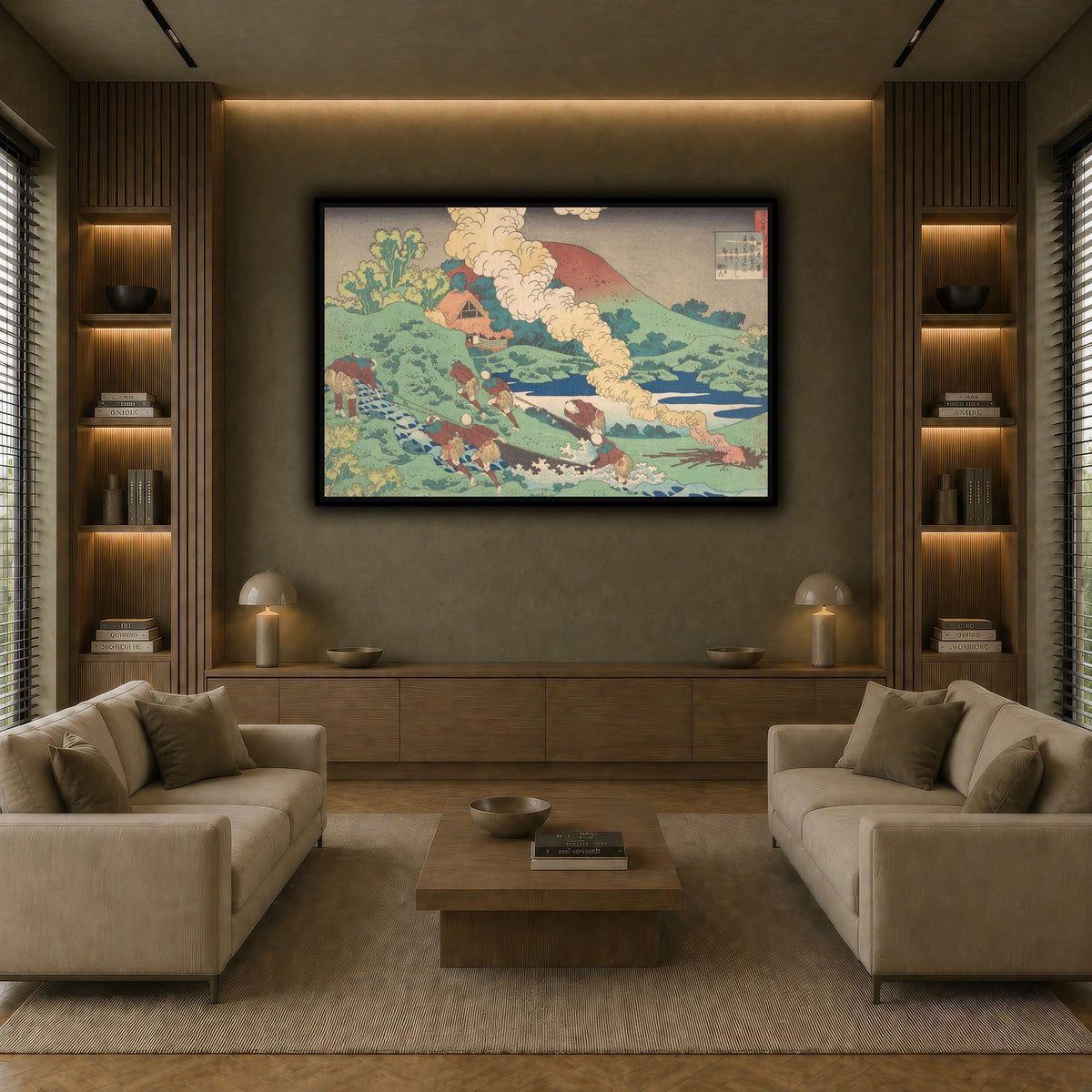 6_Katsushika Hokusai  earth-living room