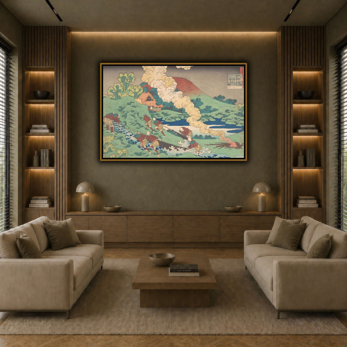 6_Katsushika Hokusai  earth-living room