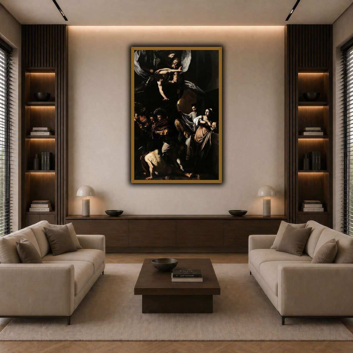 7 dark neutral-living room