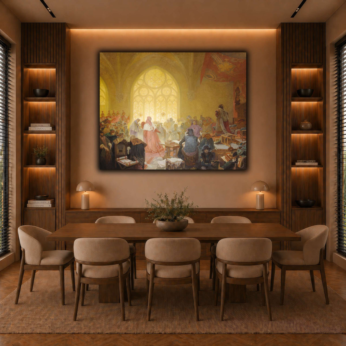 8_Alphonse_Mucha warm-dining room