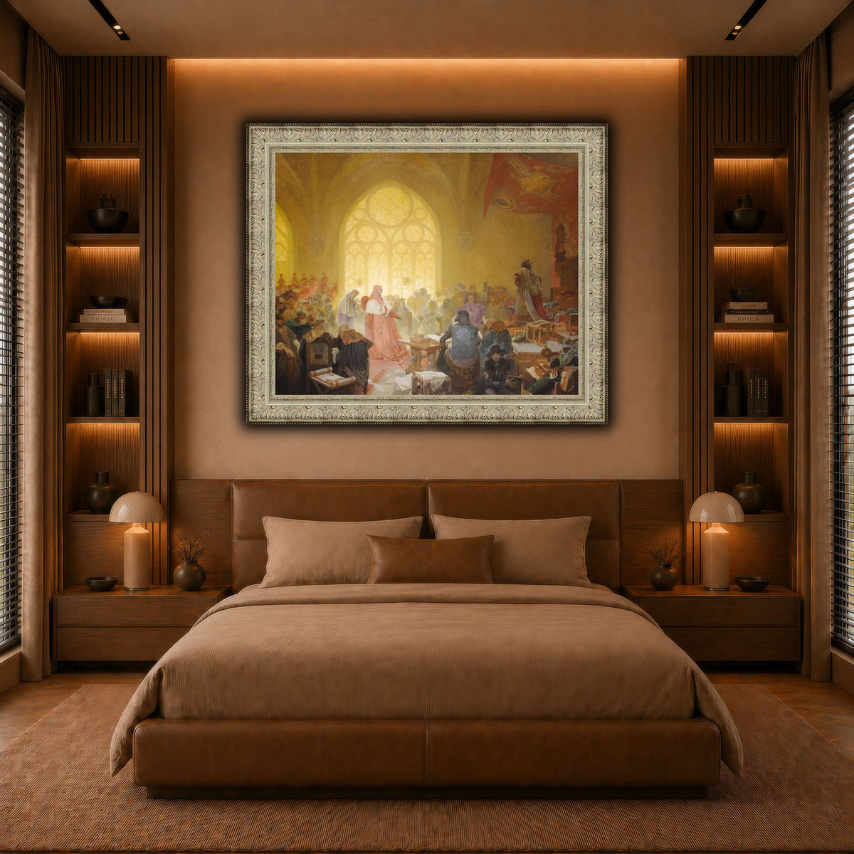 8_Alphonse_Mucha warm-bedroom