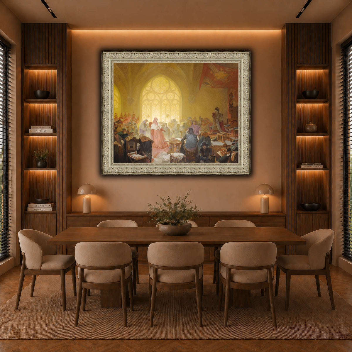 8_Alphonse_Mucha warm-dining room