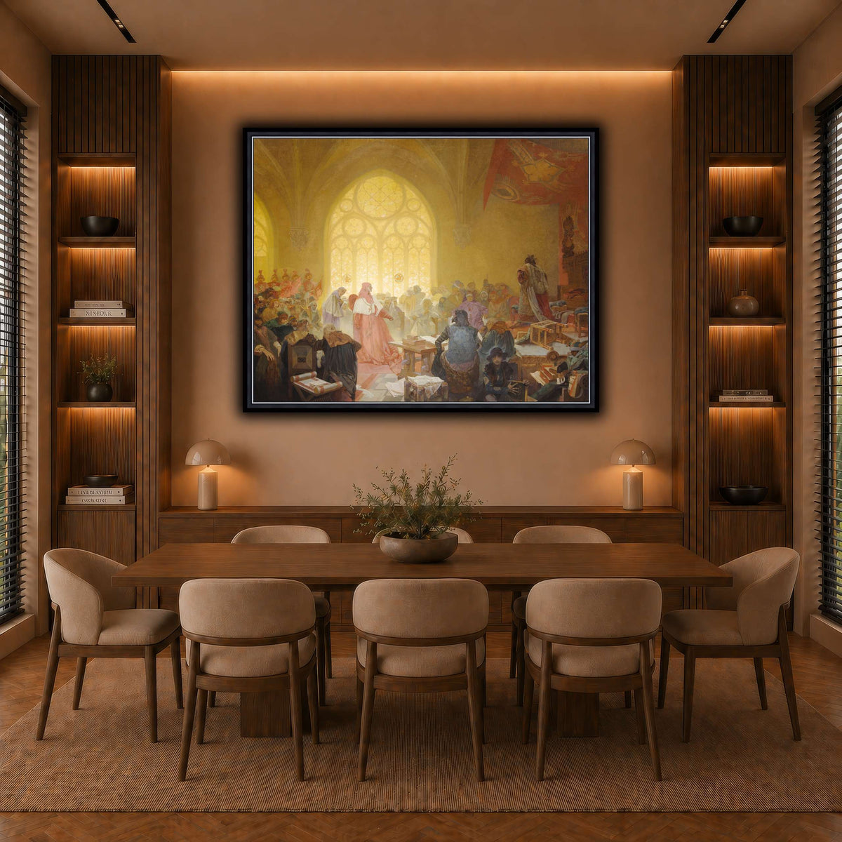 8_Alphonse_Mucha warm-dining room
