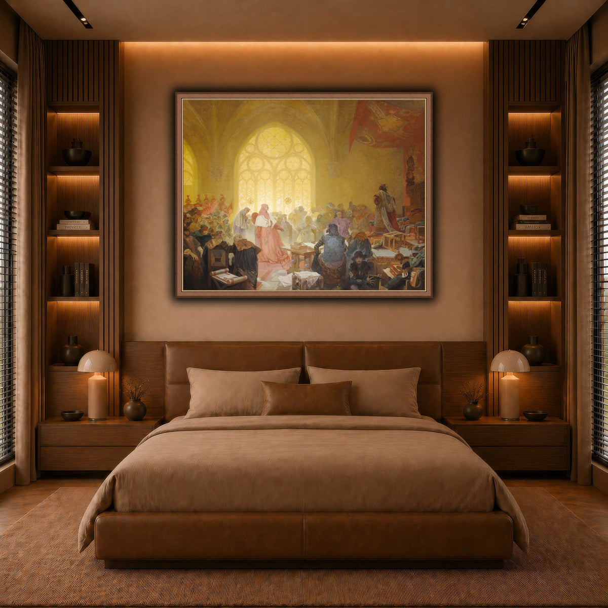 8_Alphonse_Mucha warm-bedroom