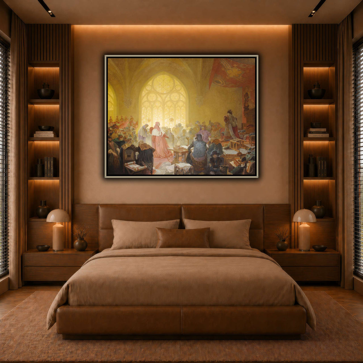 8_Alphonse_Mucha warm-bedroom