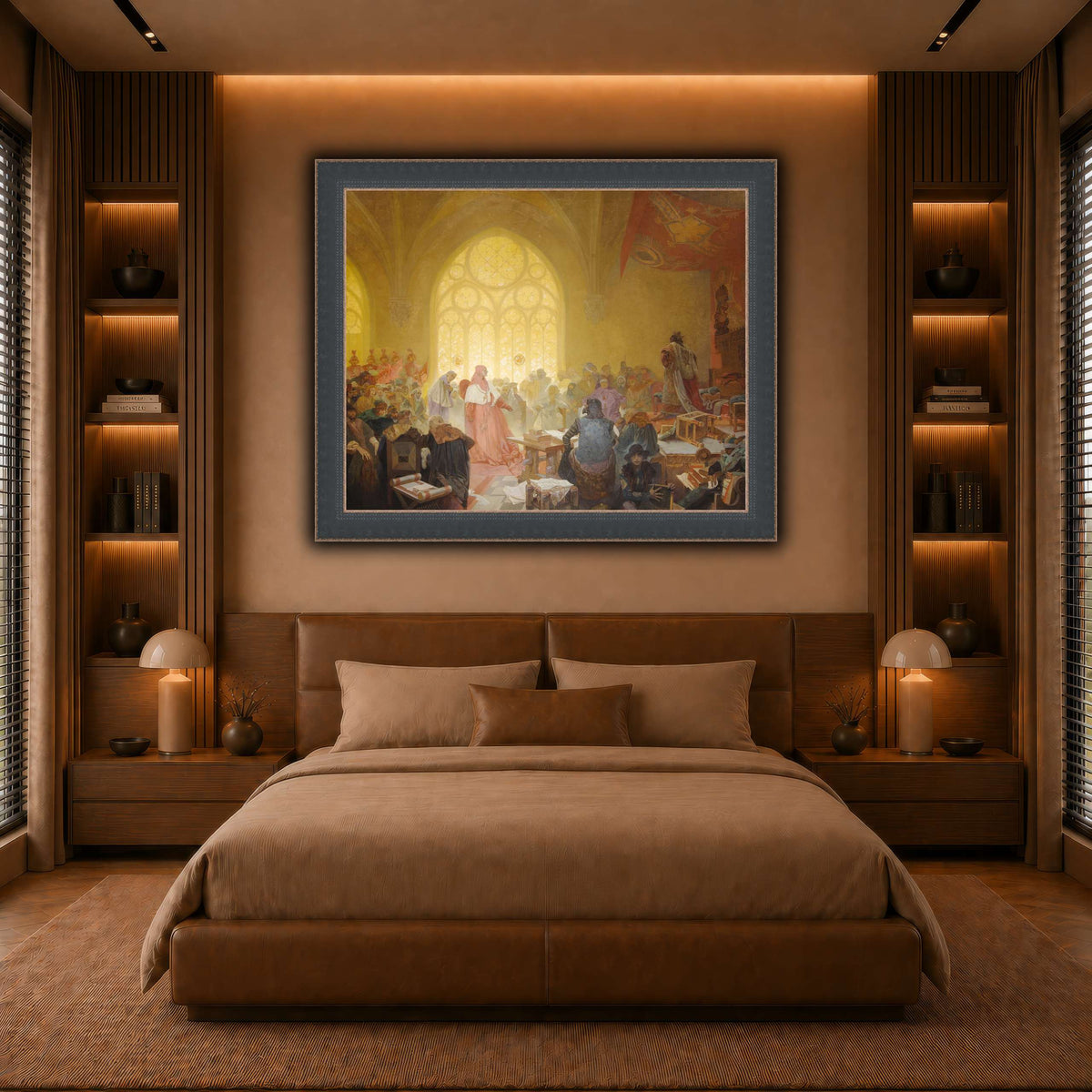 8_Alphonse_Mucha warm-bedroom