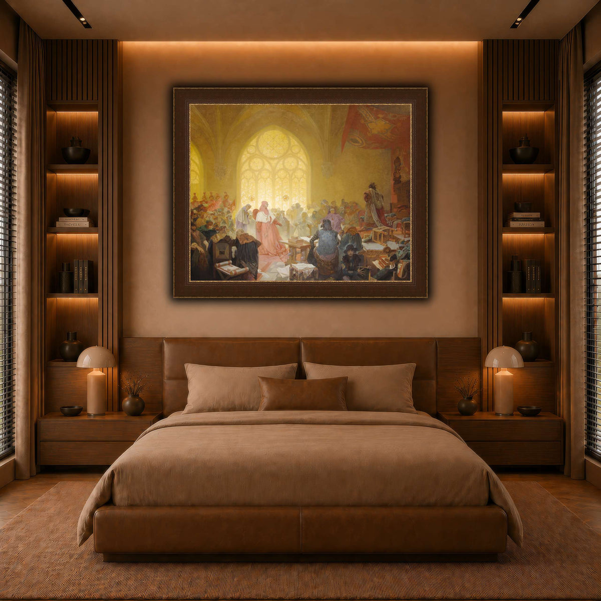 8_Alphonse_Mucha warm-bedroom