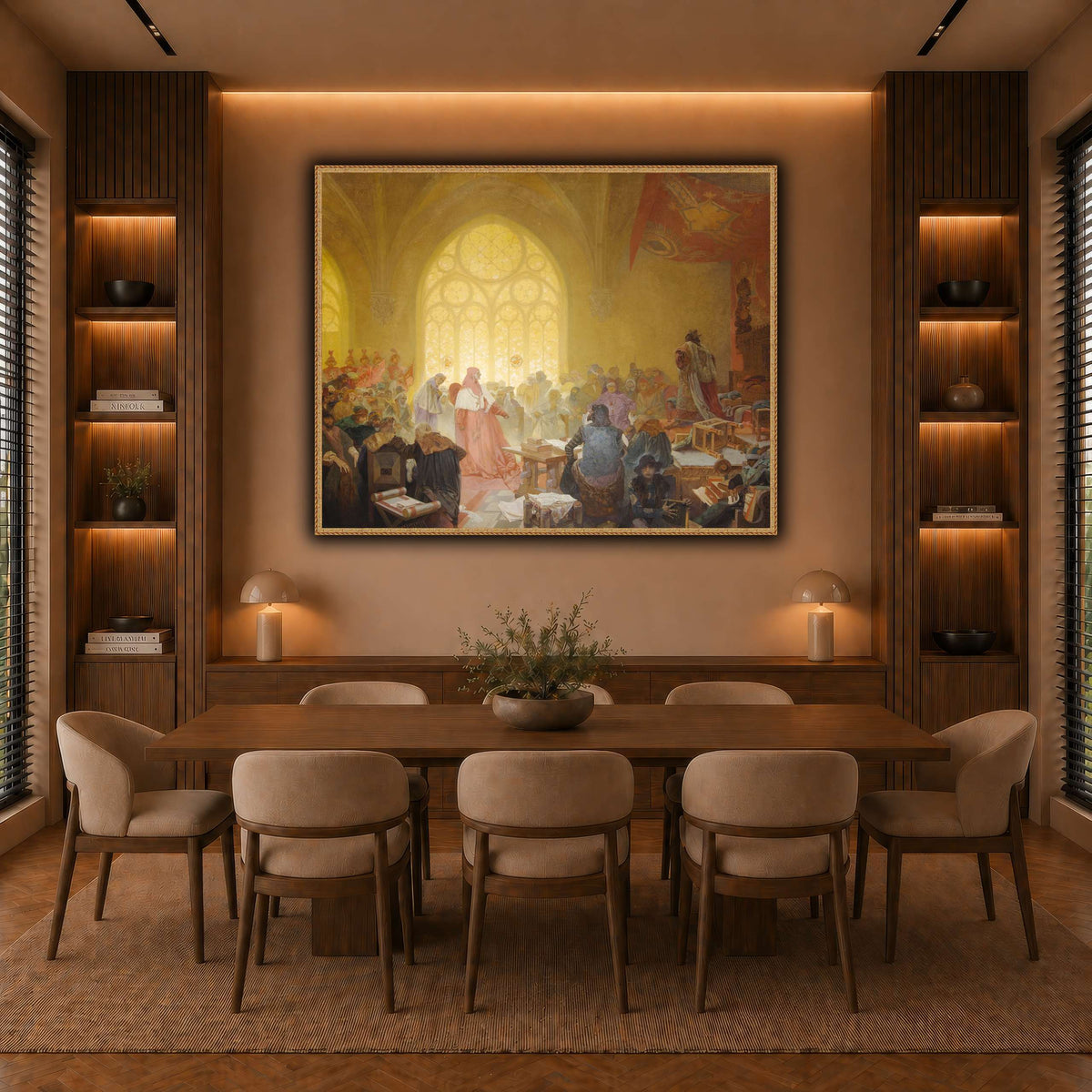 8_Alphonse_Mucha warm-dining room