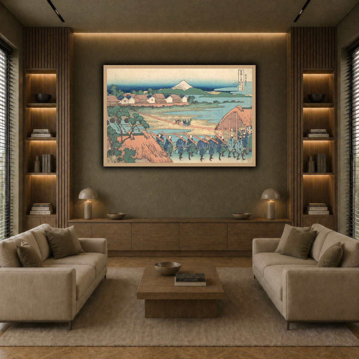 8_Katsushika Hokusai  earth-living room